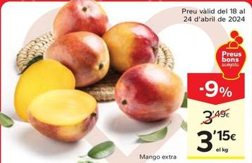 Oferta de Mango Extra por 3,15€ en Caprabo