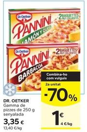 Oferta de Dr Oetker - Gamma De Pizzes por 3,35€ en Caprabo