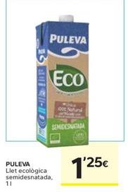 Oferta de Puleva - Llet Ecològica Semidesnatada por 1,25€ en Caprabo