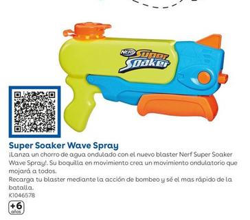 Oferta de Nerf - Super Soaker Wave Spray en ToysRus