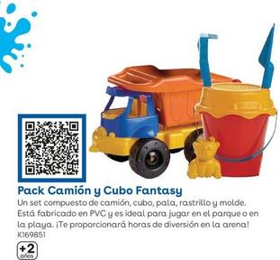 Oferta de Pack Camion Y Cubo Fantasy en ToysRus