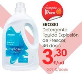 Oferta de Eroski - Detergente Líquido Explosión De Frescor por 3,3€ en Eroski