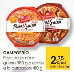 Oferta de Campofrío - Pizza De Jamón-queso por 2,75€ en Eroski