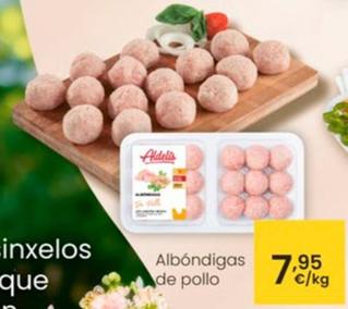 Oferta de Albóndigas De Pollo por 7,95€ en Eroski