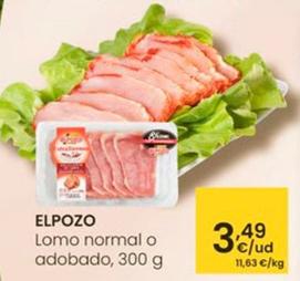 Oferta de Elpozo - Lomo Normal / Adobado por 3,49€ en Eroski