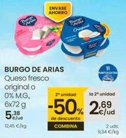 Oferta de Arias - Burgo por 5,38€ en Eroski