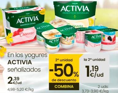 Oferta de Activia - En Los Yogures por 2,39€ en Eroski