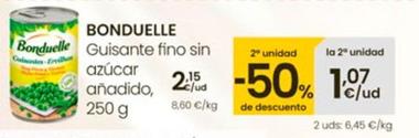 Oferta de Bonduelle - Guisante Fino Sin Azúcar Añadido por 2,15€ en Eroski