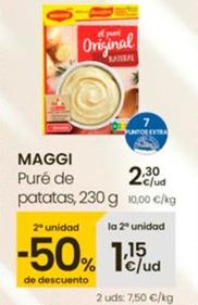 Oferta de Maggi - Puré De Patatas por 2,3€ en Eroski