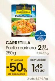 Oferta de Carretilla - Paella Marinera por 2,99€ en Eroski