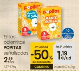 Oferta de Popitas - En Las Palomitas por 2,39€ en Eroski