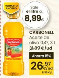 Oferta de Carbonell - Aceite De Oliva por 26,97€ en Eroski