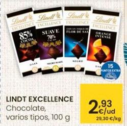 Oferta de Lindt - Excellence por 2,93€ en Eroski