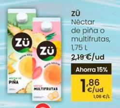 Oferta de Néctar De Piña O Multifrutas por 1,86€ en Eroski