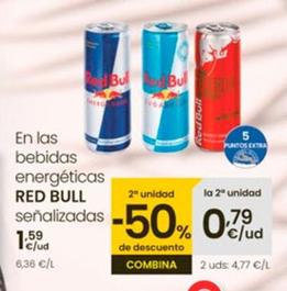 Oferta de Red Bull - En Las Bebidas Energéticas por 1,59€ en Eroski