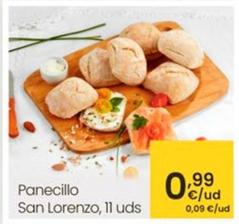 Oferta de Panecillo San Lorenzo por 0,99€ en Eroski