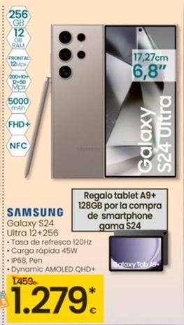 Oferta de Samsung - Galaxy S24 Ultra por 1279€ en Eroski