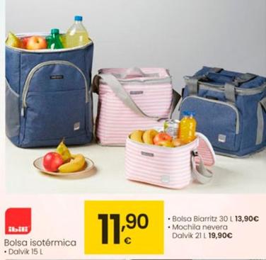 Oferta de Ibili - Bolsa Isotérmica por 11,9€ en Eroski