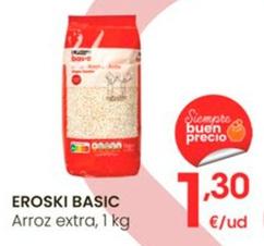 Oferta de Eroski - Arroz Extra por 1,3€ en Eroski