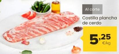 Oferta de Costilla Plancha De Cerdo por 5,25€ en Autoservicios Familia