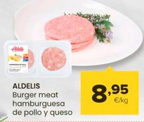 Oferta de Aldelis - Burger Meat Hamburguesa De Pollo Y Queso por 8,95€ en Autoservicios Familia