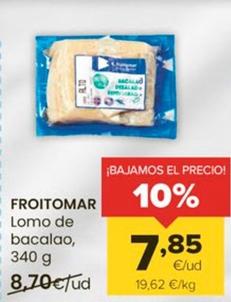 Oferta de Froitomar - Lomo De Bacalao por 7,85€ en Autoservicios Familia