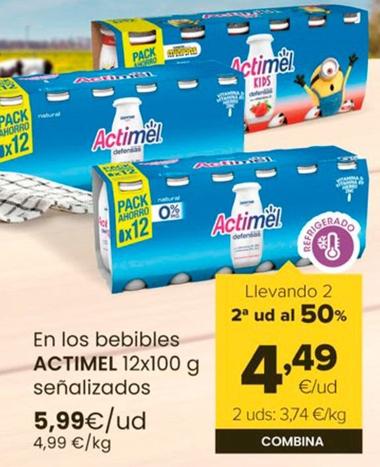 Oferta de Actimel - En Los Bebibles por 5,99€ en Autoservicios Familia