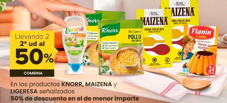 Oferta de Knorr, Maizena Y Ligeresa - En Los Productos en Autoservicios Familia