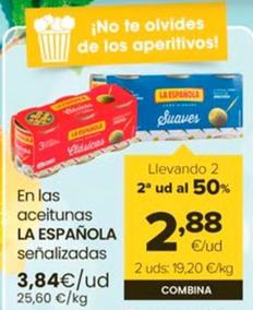 Oferta de La Española - En Las Aceitunas por 3,84€ en Autoservicios Familia