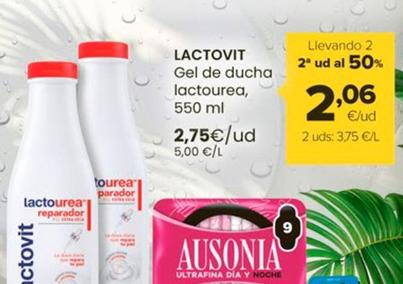 Oferta de Lactovit - Gel De Ducha Lactourea por 2,75€ en Autoservicios Familia