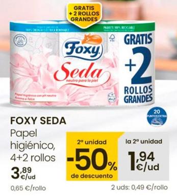Oferta de Foxy - Seda por 3,89€ en Eroski