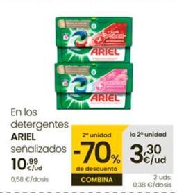 Oferta de Ariel - En Los Detergentes por 10,99€ en Eroski
