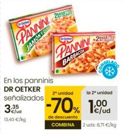 Oferta de Dr Oetker - En Los Panninis por 3,35€ en Eroski