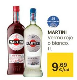 Oferta de Martini - Vermu Rojo o Blanco por 9,69€ en Eroski