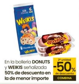 Oferta de Donuts / Weikis - En La Bollería en Eroski
