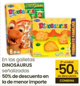 Oferta de Artiach - En Las Galletas Dinosaurus en Eroski