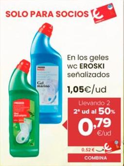 Oferta de Eroski - Geles Wc por 1,05€ en Autoservicios Familia
