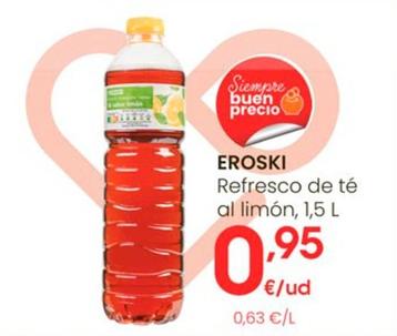 Oferta de Eroski - Refresco De Te Al Limón por 0,95€ en Eroski