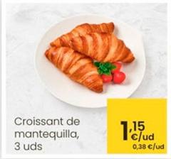 Oferta de Croissants De Mantequilla por 1,15€ en Eroski