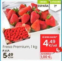 Oferta de Fresa Premium por 5,49€ en Eroski