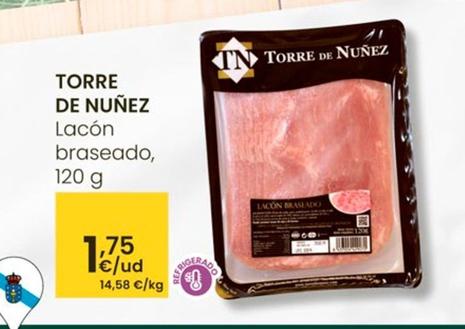 Oferta de Torre De Núñez - Lacón Braseado por 1,75€ en Eroski