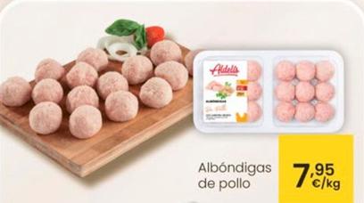 Oferta de Albóndigas De Pollo por 7,95€ en Eroski