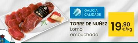 Oferta de Torre De Núñez - Lomo Embuchado por 19,9€ en Eroski