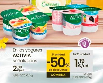 Oferta de Activia - En Los Yogures por 2,39€ en Eroski