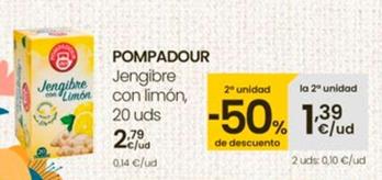 Oferta de Pompadour - Jengibre Con Limon por 2,79€ en Eroski