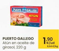 Oferta de Puerto Gallego - Atún En Aceite De Girasol por 1,9€ en Eroski