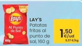 Oferta de Lay's - Patatas Fritas Al Punto De Sal por 1,5€ en Eroski