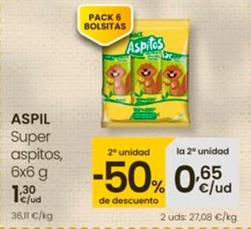 Oferta de Aspil - Super Aspitos por 1,3€ en Eroski