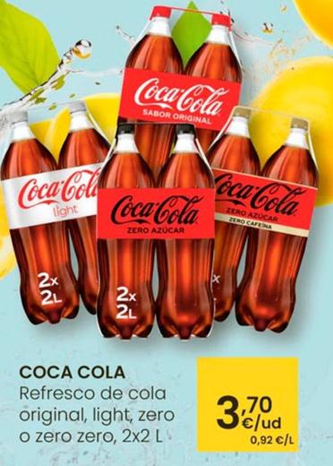 Oferta de Coca-cola - Refresco De Cola Original por 3,7€ en Eroski