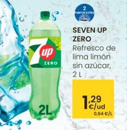 Oferta de Seven Up - Zero Refresco De Lima Limón Sin Azúcar por 1,29€ en Eroski